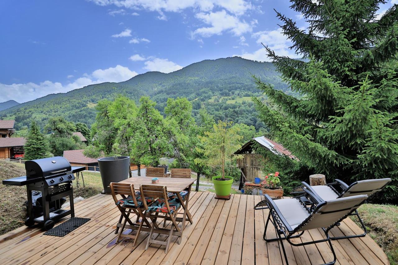 Studio Du Coin - Vue Montagne, Au Calme, Terrasse - Aravistour Apartment Les Villards-sur-Thones Exterior photo