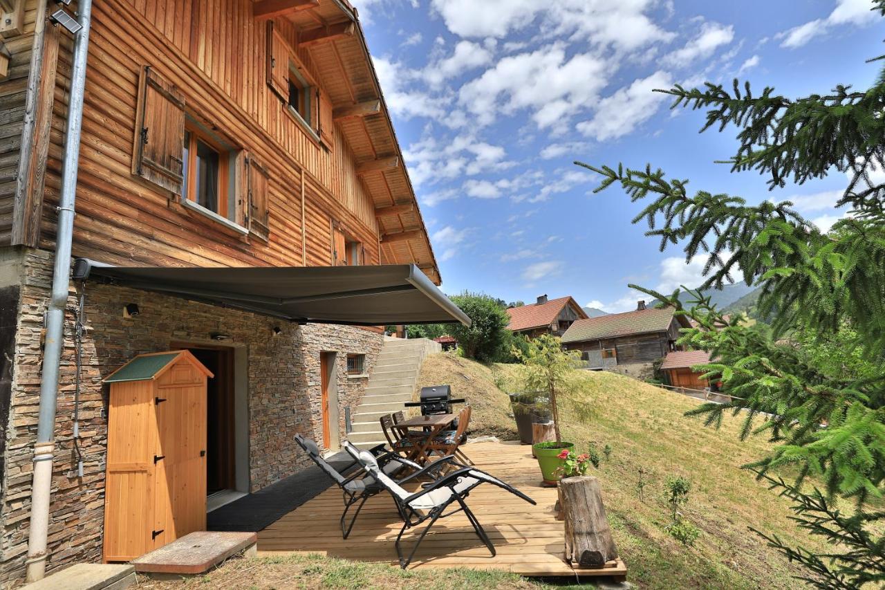 Studio Du Coin - Vue Montagne, Au Calme, Terrasse - Aravistour Apartment Les Villards-sur-Thones Exterior photo